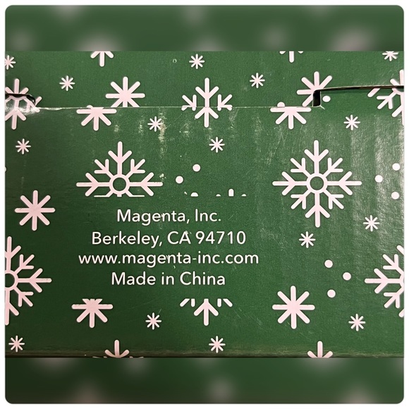 Magenta Home-Ceramic Gnome Cream & Sugar Set-NIB-Cute!!! - Picture 5 of 5